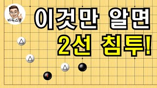 이것만 알면 2선 침투! #실전바둑 #바둑강의 #baduk #문원장바둑스쿨 #중급바둑스쿨