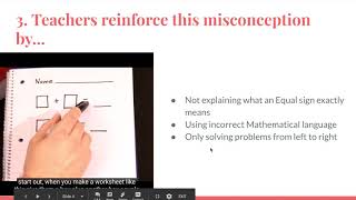 Math misconceptions video