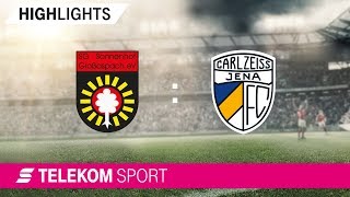 SG Sonnenhof Großaspach - FC Carl Zeiss Jena | Spieltag 20, 18/19 | Telekom Sport
