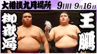 大相撲　御嶽海ー王鵬　＜令和６年九月場所・9日目＞SUMO