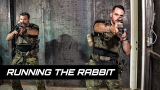 RUNNING THE RABBIT vs PUSHING THE THREAT, COMPARING TWO CORNER FED CQB TACTICS