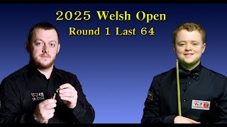 Mark Allen Vs Stan Moody | 2025 Welsh Open | Round 1 Last 64