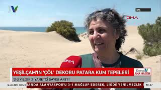 YEŞİLÇAM'IN 'ÇÖL' DEKORU PATARA KUM TEPELERİ