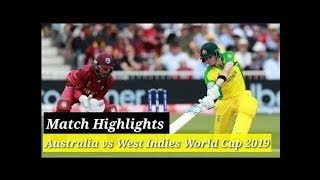 Cricket Worldcup 2019 |match 10| Australia vs Westindies Highlights|| Wi vs Aus full highlights
