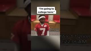 Dwayne Haskins knew from an early age he'd be a Buckeye ❤️