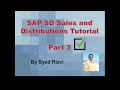 SAP SD Tutorial - Learn Foundation  Part 3