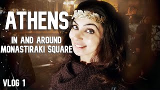 Explore Athens, Greece | Monastiraki Square | Athens Flea Market | Athens Attractions