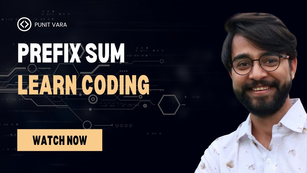 Prefix Sum Leetcode Programming Basic Concept Interview