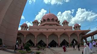 [4K HDR]Putra Mosque \u0026 Explore Putrajaya City - เที่ยวมัสยิดสีชมพูที่ปุตราจายาพร้อมสำรวจเมืองและห้าง