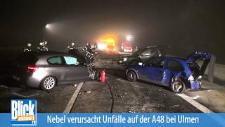 24.11.2014 Massenkarambolage auf A48