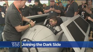 Bay Area Cop Cory Hunt Makes Darth Vader Wheelchair Costume For 12-Year-Old