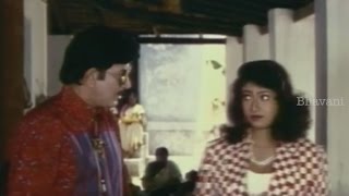 Krishna And Sanghavi Love Scene || Bobbili Dora Telugu Movie Scenes