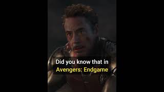Did You Know That In The Avengers: Endgame