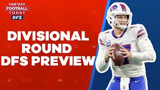NFL DFS Divisional Round Lineups, Picks, Stacks & Ownership | 2022 Fantasy Football Advice