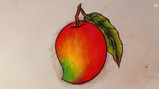 Easy Mango Drawing Tutorial for Beginners  Step by Step Guide