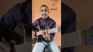 Mere Sapno Ki Rani Kab guitar chords #shorts #viral
