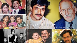 Actor Arjun Sarja Biography | Arjun And Wife Niveditha Unseen Wedding Pictures | Arjun Family Pic