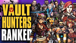 Ranking EVERY Playable Vault Hunter in Borderlands History