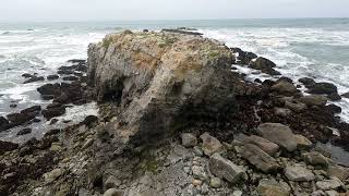 Pebble Beach at Bean Hollow State Beach ,CA USA June 02,2023