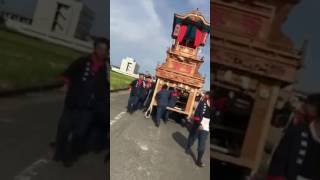 西条祭り 丹原統一運行 南部だんじり