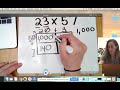 area model 2x2 multiplication