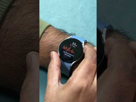 ECG & Blood Pressure check on Samsung Watch 4 Watch 5 in India