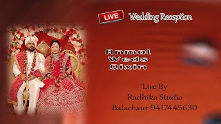 Wedding Reception Anmol Weds Qixin Live By Radhika Studio Balachaur 9417445630