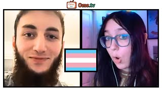 They Didn’t Expect a Trans Girl on OmeTV 😭 | Tally Wyte