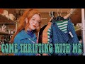 Come Thrifting With Me + Try On Styling Haul