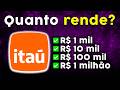 🟠 Quanto Rende a Conta Itaú? CDB DI Itaú Vale a Pena em 2024? [SIMULAÇÃO COMPLETA]