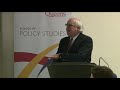 kim richard nossal queen s university policy talks jan. 18 2019