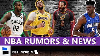 NBA Trade Rumors On Mo Bamba, Khris Middleton, Andre Drummond + News On Anthony Davis & NBA Schedule