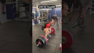 240 KG Deadlift At 68 KG Bodyweight Naturally 💪😳