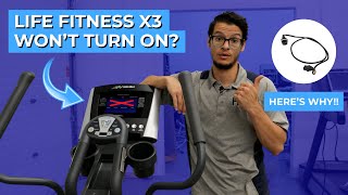 Life Fitness X3 Elliptical Not Turning On? FIX THIS! | Power Entry/Jack/Inlet