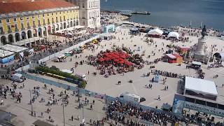 Eurovision Village 2018 from above - Lisbon, Portugal