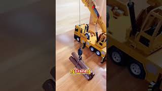 JCB Construction Vehicle Models Excavator, Crane #constructionequipment #shorts #diecast