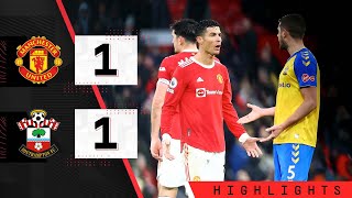 90-SECOND HIGHLIGHTS: Manchester United 1-1 Southampton | Premier League