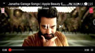 Apple beauty full video song || Janatha garage , Jr NTR , Samantha