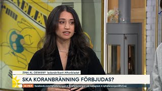 Zina Al-Dewany om Nato-frågan: ”Pinsamt” | Nyhetsmorgon | TV4 & TV4 Play