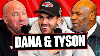Mike Tyson Crashes the Podcast with Dana White and The NELKBOYS!