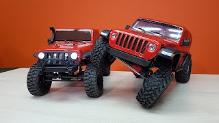 Axial SCX10 3 против MST CFX-W ... Внедорожники 4X4