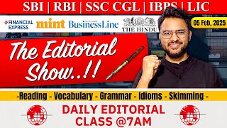 Business Standard(Mains) Editorial | SSC CGL 2025 | SBI Clerk 2024 English | SBI PO English 2024