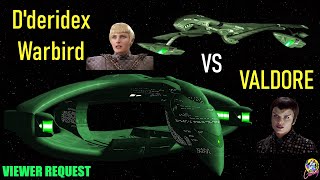 Viewer Request - Romulan D'deridex Class VS Romulan Valdore - Both Ways - Star Trek Starship Battles