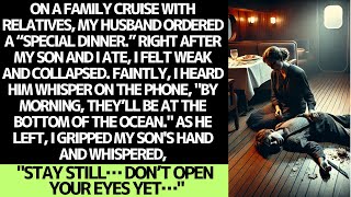 ON A FAMILY CRUISE, I ATE MY HUSBAND’S “SPECIAL DINNER” AND PASSED OUT…