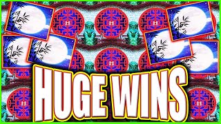 Unstoppable HUGE WINS on Autumn Moon Dragon Link Slot Machine