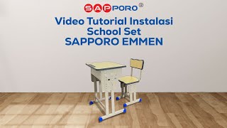 TUTORIAL INSTALASI SAPPORO EMMEN - SCHOOL SET