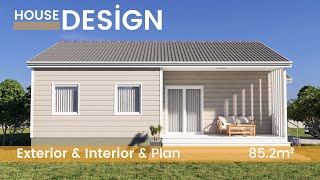 Small House Design with Interior Design and House Plan