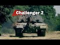 Ukrainian military showed training on British-supplied Challenger 2 tanks