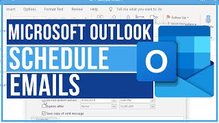 How To Schedule An Email In Outlook - Full Tutorial
