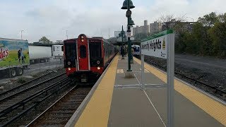 RARE: Metro North M8 meets M3 on the Hudson Line